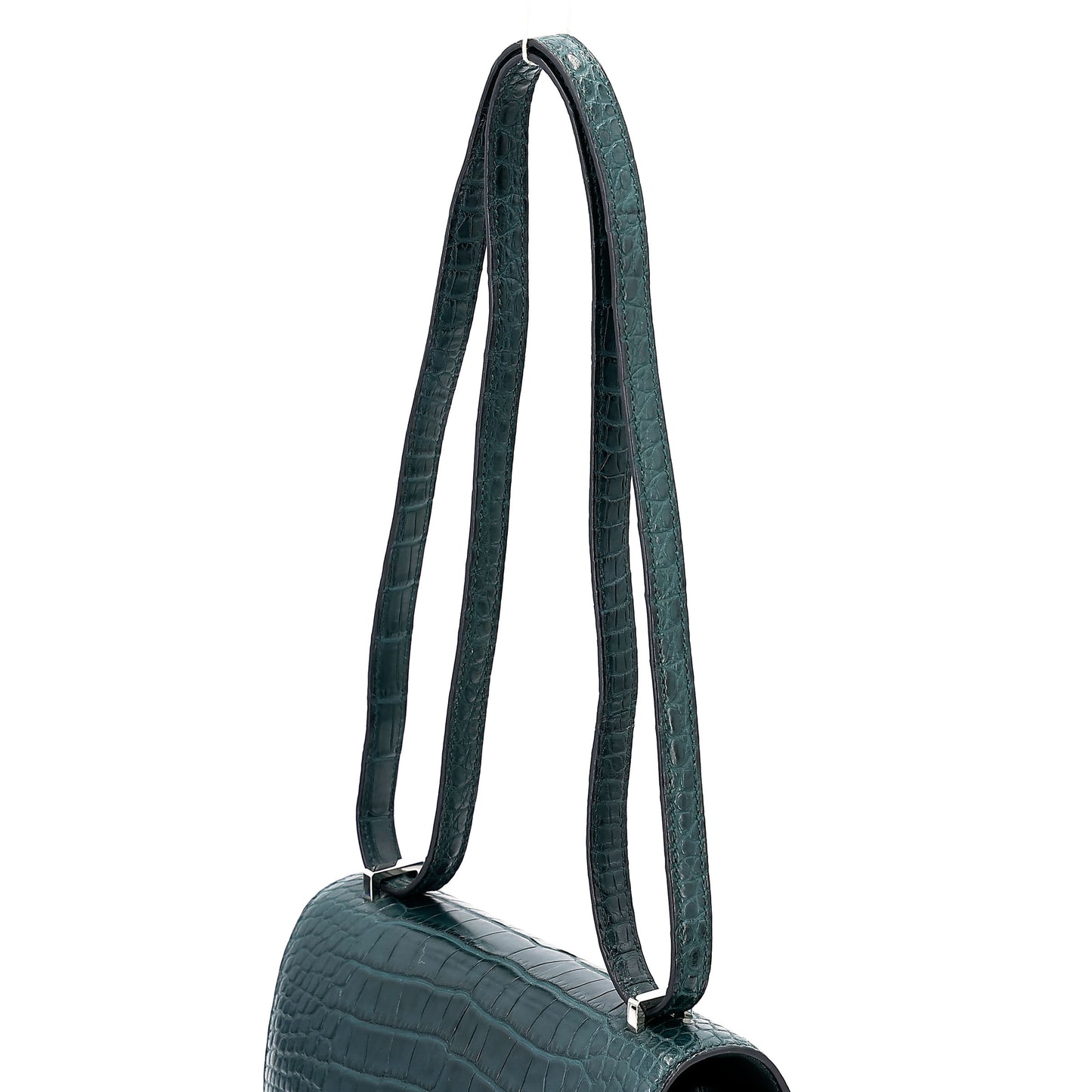 愛馬仕 Constance Mini Vert Cypress Matte Alligator 