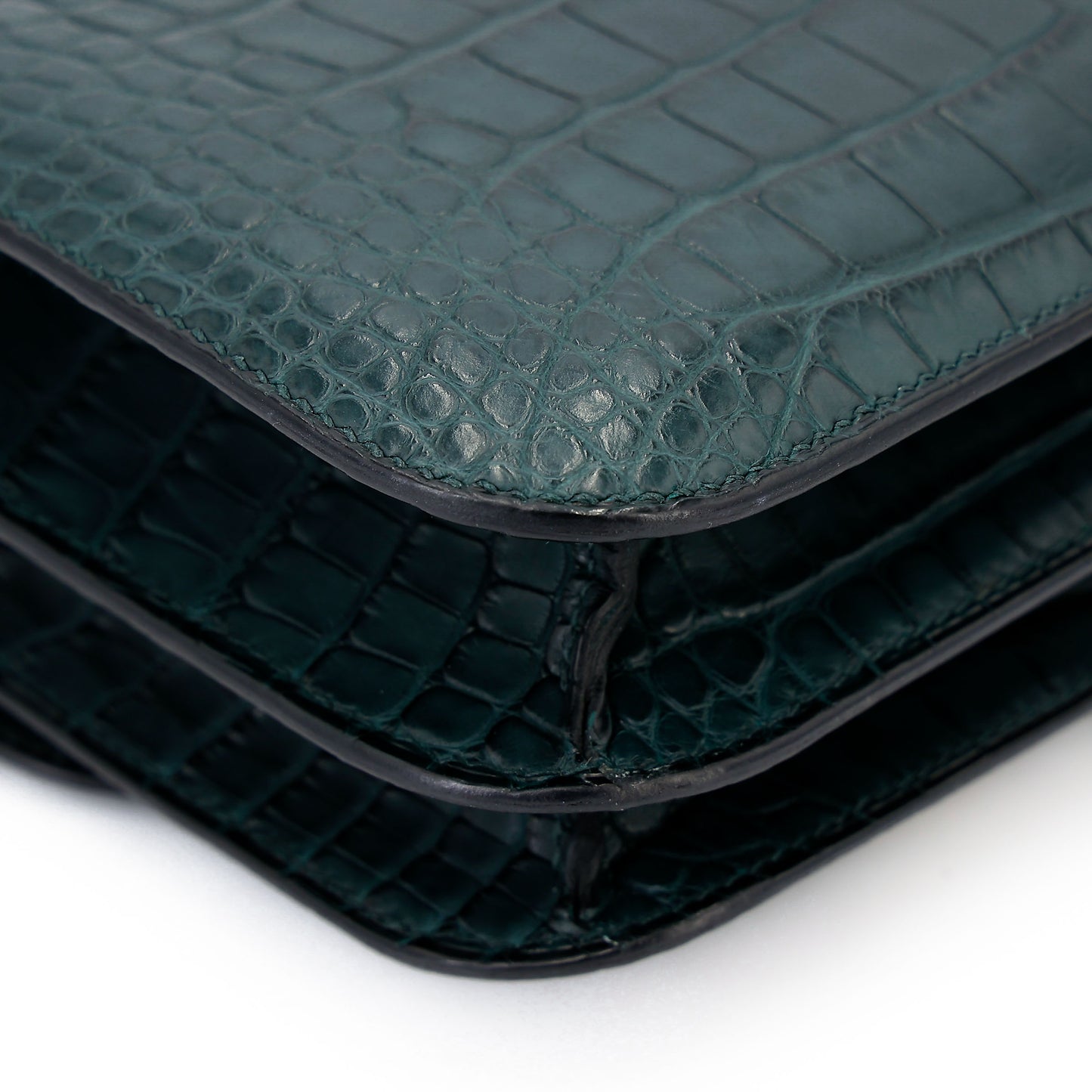 愛馬仕 Constance Mini Vert Cypress Matte Alligator 