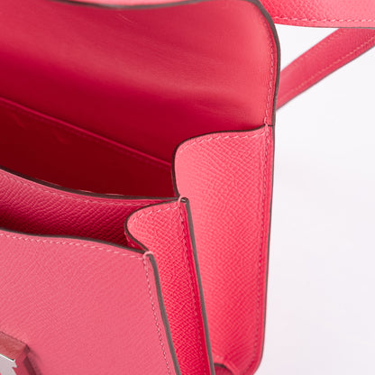 HERMÈS Constance Mini 19 Rose Azalee