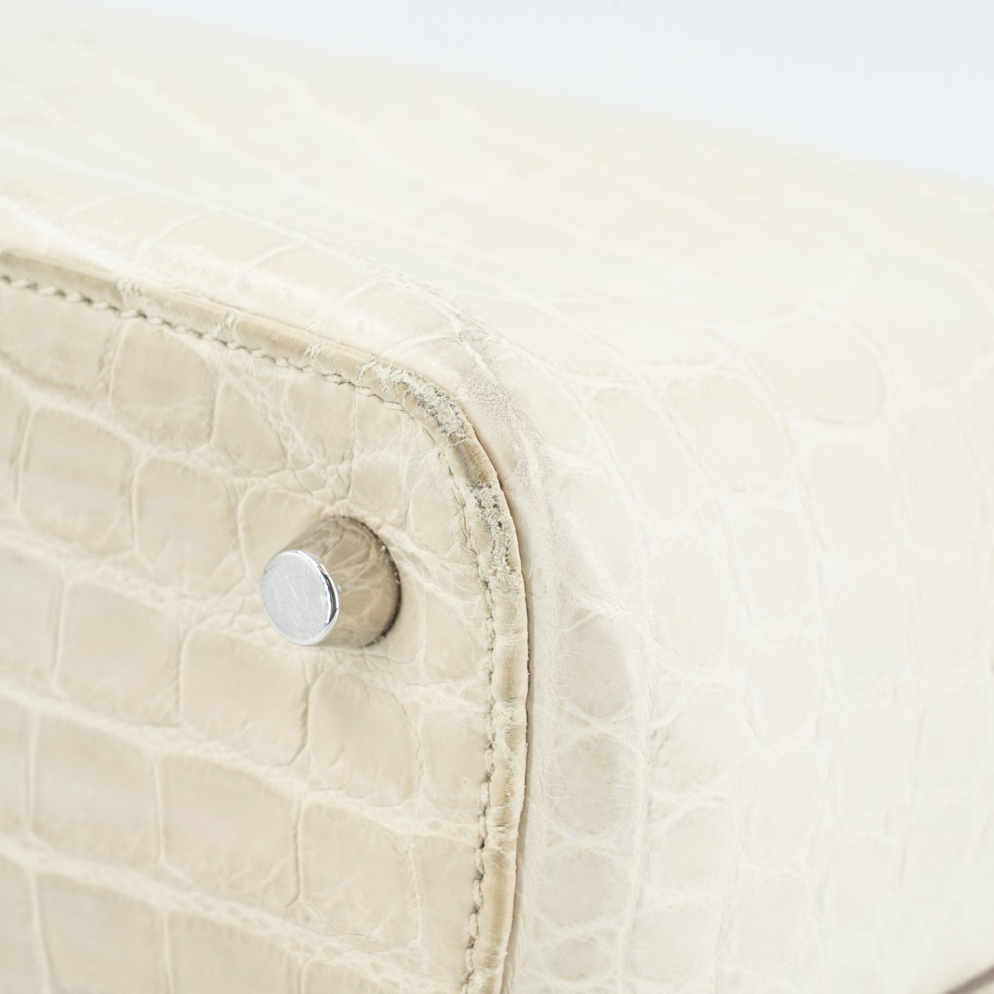 愛馬仕 Toolbox 20 Beton Matte Niloticus Crocodile 