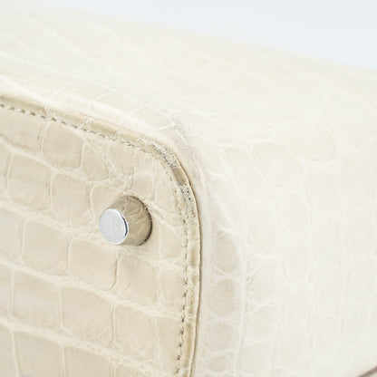 愛馬仕 Toolbox 20 Beton Matte Niloticus Crocodile 