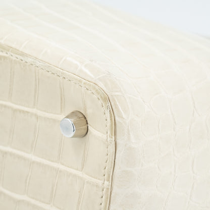 愛馬仕 Toolbox 20 Beton Matte Niloticus Crocodile 