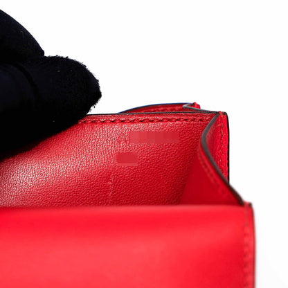 HERMÈS Constance Mini 19 Rouge Tomate