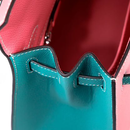 愛馬仕特別訂製 Kelly 25 Sellier HSS 玫瑰杜鵑